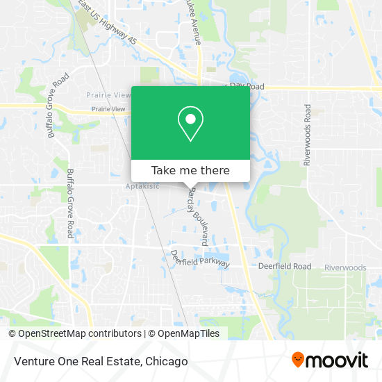 Venture One Real Estate map