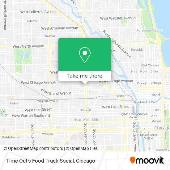 Time Out's Food Truck Social map