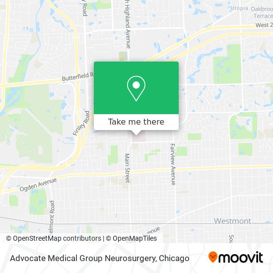 Advocate Medical Group Neurosurgery map