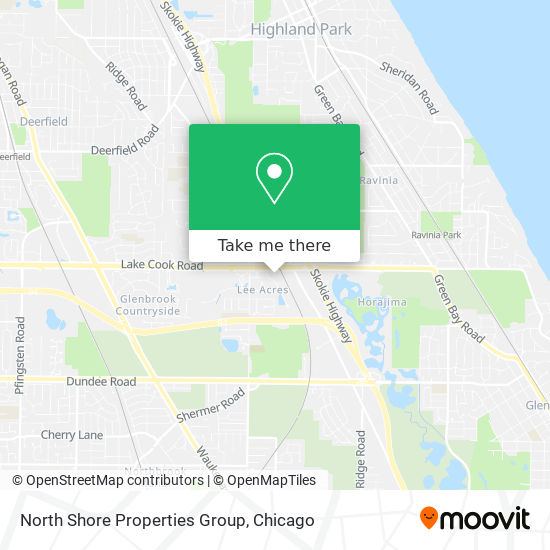 North Shore Properties Group map