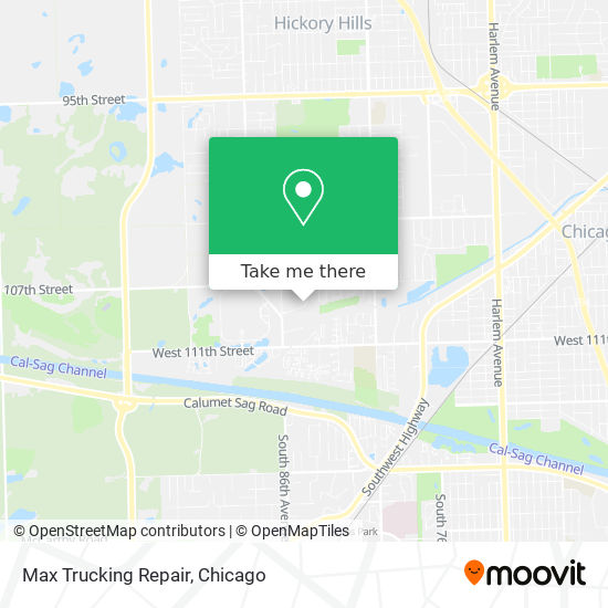 Mapa de Max Trucking Repair