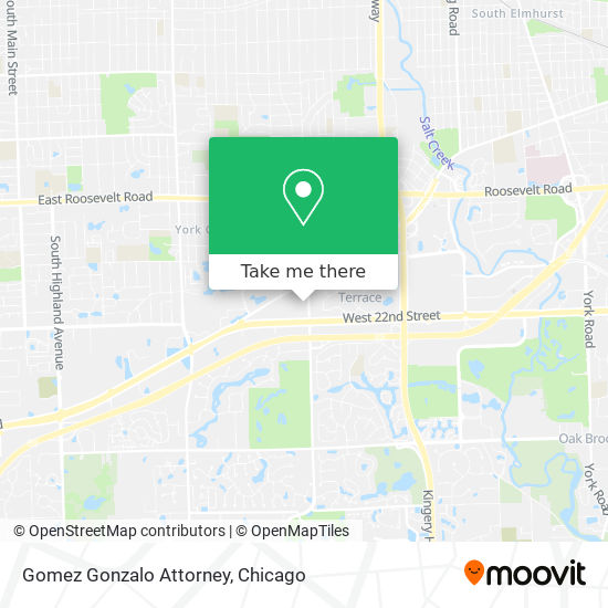 Gomez Gonzalo Attorney map