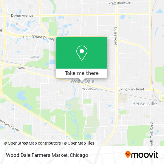 Wood Dale Farmers Market map