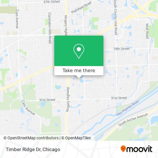 Mapa de Timber Ridge Dr