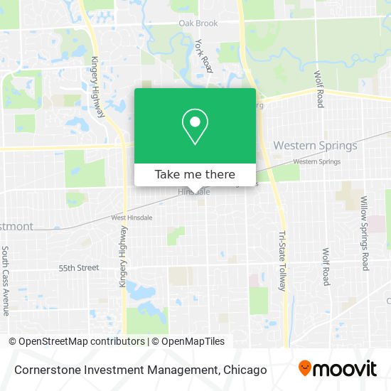 Mapa de Cornerstone Investment Management