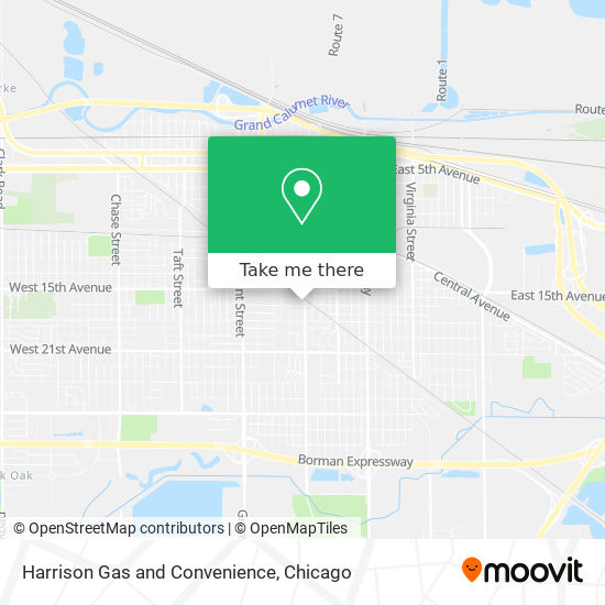 Mapa de Harrison Gas and Convenience
