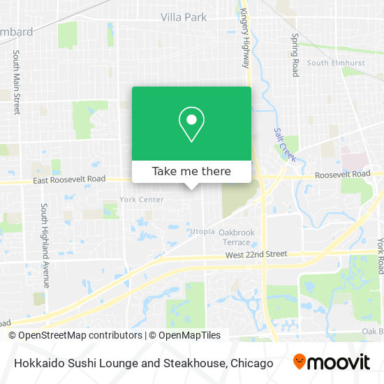 Mapa de Hokkaido Sushi Lounge and Steakhouse