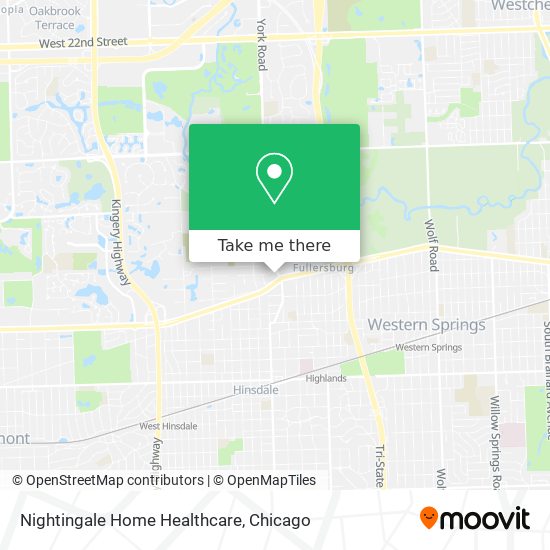 Nightingale Home Healthcare map