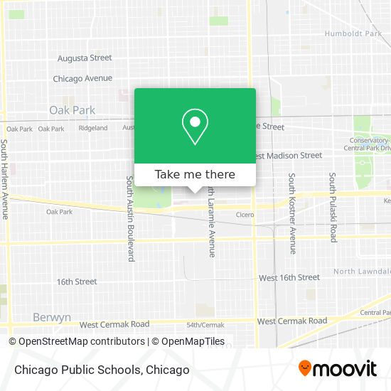 Mapa de Chicago Public Schools