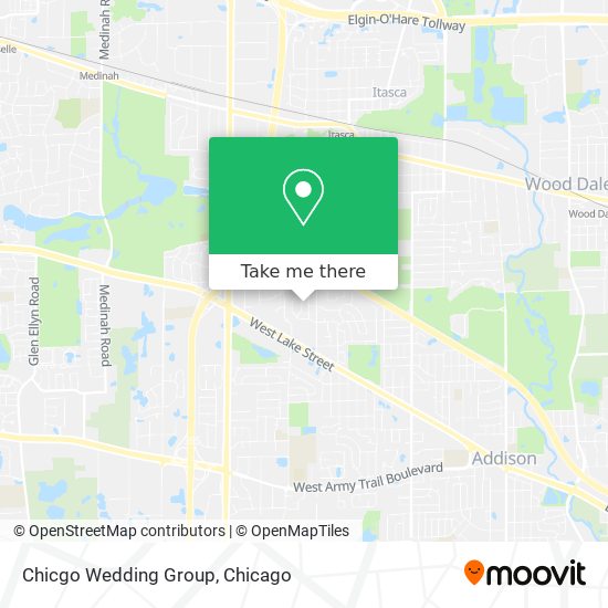 Chicgo Wedding Group map