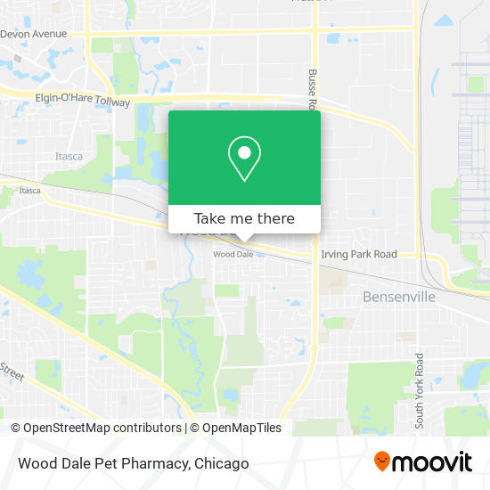 Wood Dale Pet Pharmacy map