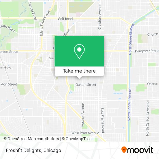 Freshfit Delights map