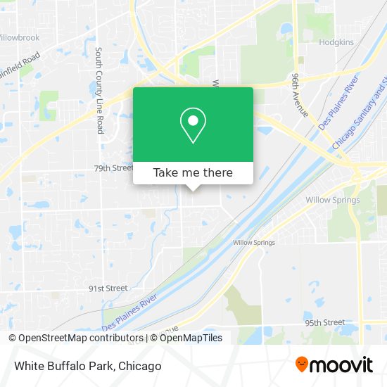 Mapa de White Buffalo Park
