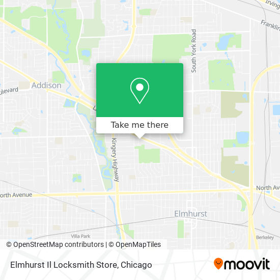 Elmhurst Il Locksmith Store map