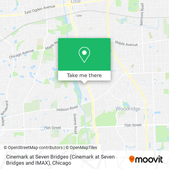 Cinemark at Seven Bridges (Cinemark at Seven Bridges and IMAX) map