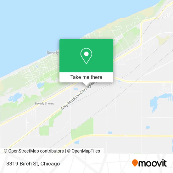 3319 Birch St map