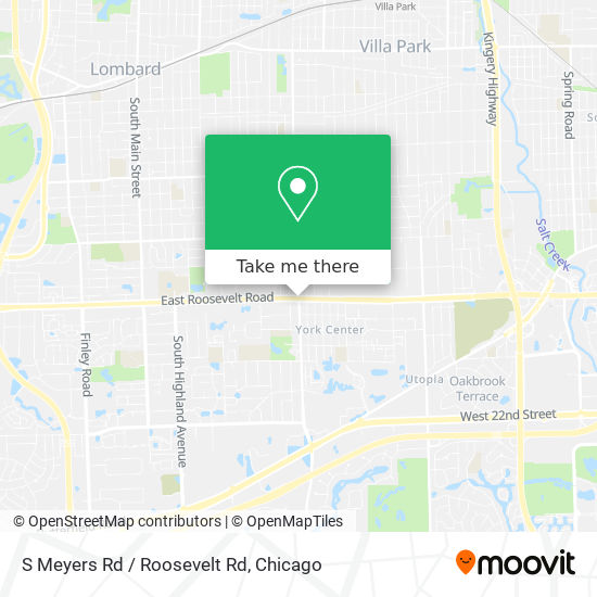 Mapa de S Meyers Rd / Roosevelt Rd