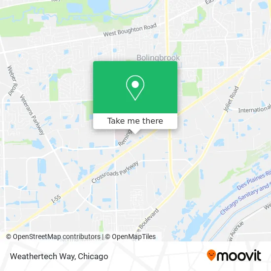 Mapa de Weathertech Way