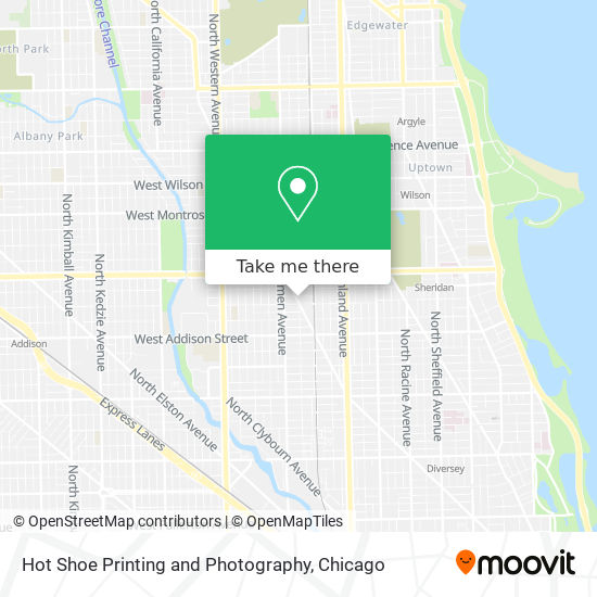 Hot Shoe Printing and Photography map