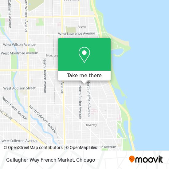 Mapa de Gallagher Way French Market