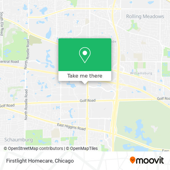 Firstlight Homecare map