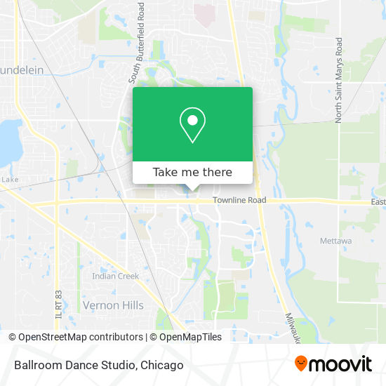 Mapa de Ballroom Dance Studio