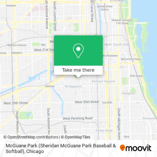 Mapa de McGuane Park (Sheridan McGuane Park Baseball & Softball)