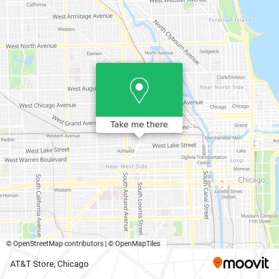 AT&T Store map