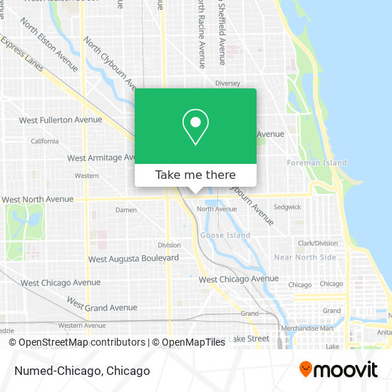 Numed-Chicago map