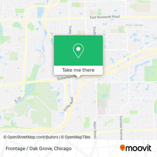 Frontage / Oak Grove map