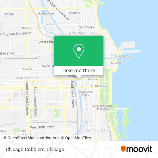 Mapa de Chicago Cobblers