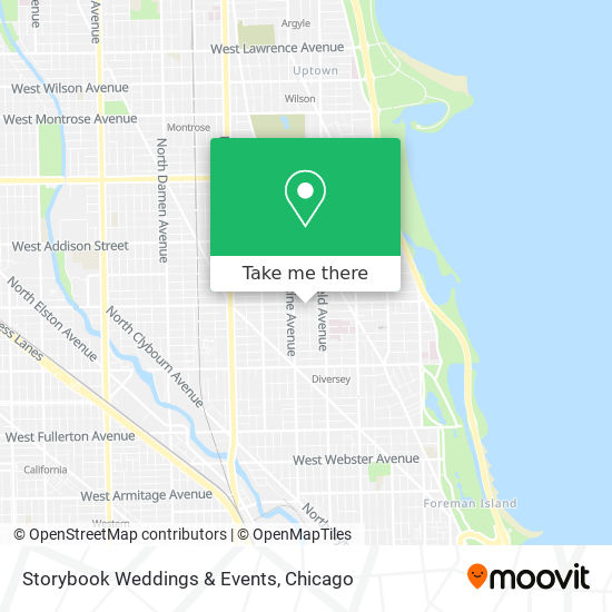 Mapa de Storybook Weddings & Events