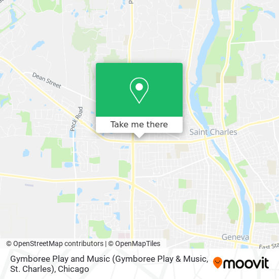 Mapa de Gymboree Play and Music (Gymboree Play & Music, St. Charles)