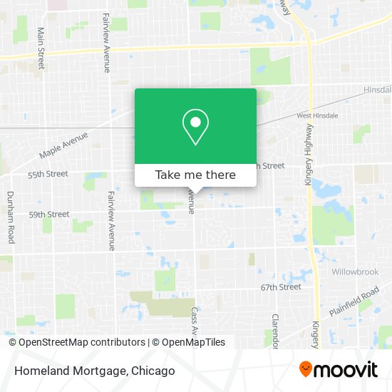 Homeland Mortgage map