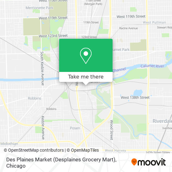 Des Plaines Market (Desplaines Grocery Mart) map