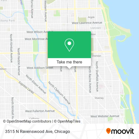 3515 N Ravenswood Ave map