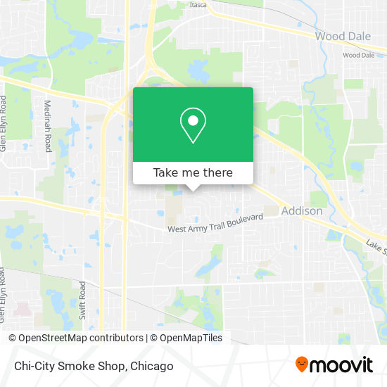 Mapa de Chi-City Smoke Shop