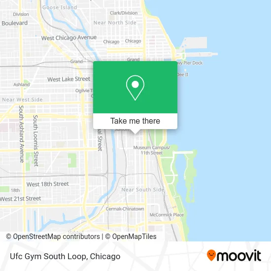 Ufc Gym South Loop map