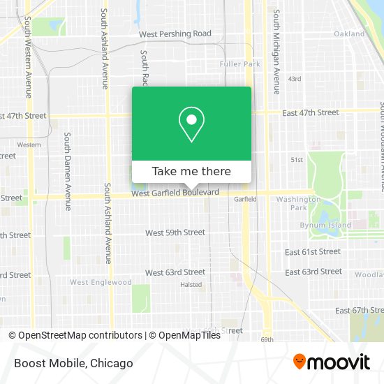 Boost Mobile map