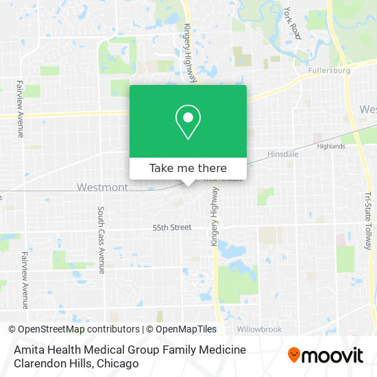 Amita Health Medical Group Family Medicine Clarendon Hills map