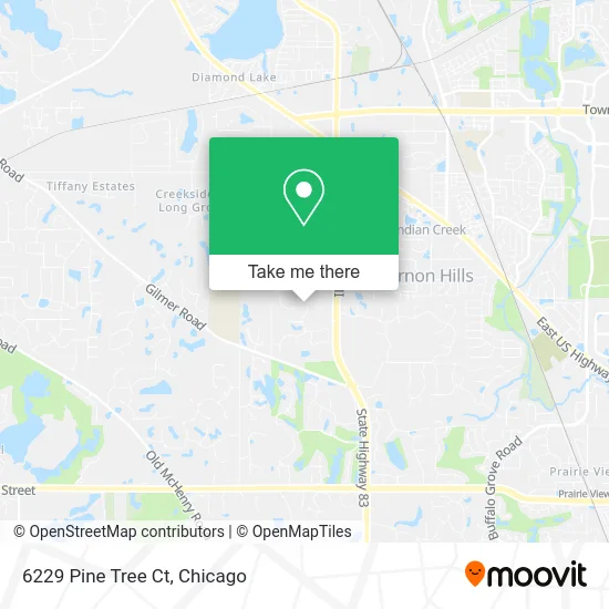 6229 Pine Tree Ct map