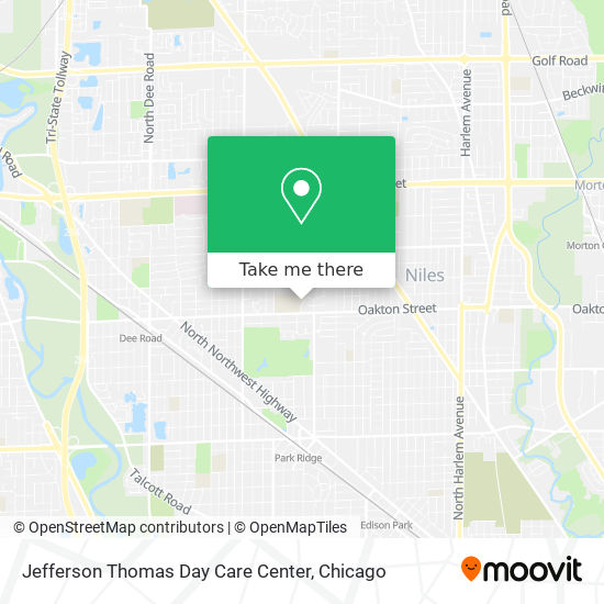 Jefferson Thomas Day Care Center map