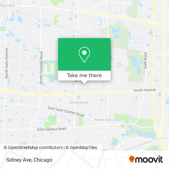 Mapa de Sidney Ave
