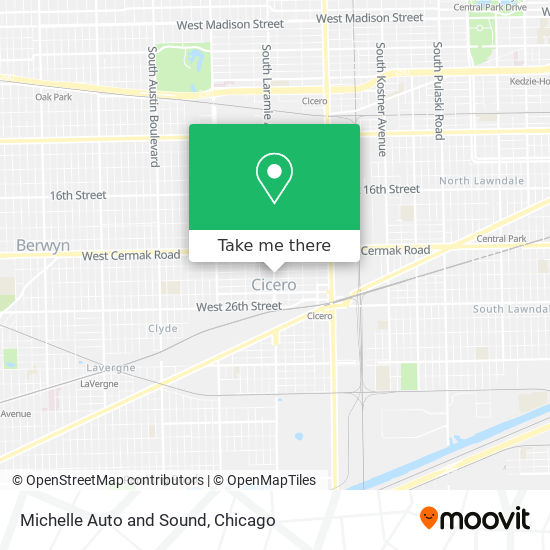 Michelle Auto and Sound map