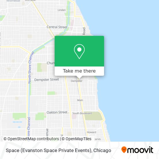 Space (Evanston Space Private Events) map