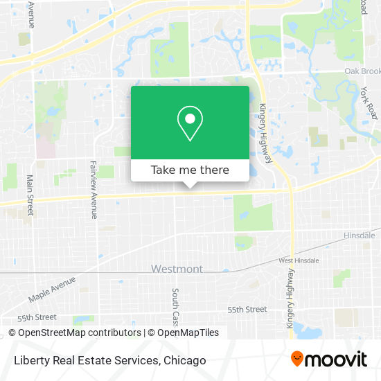 Liberty Real Estate Services map