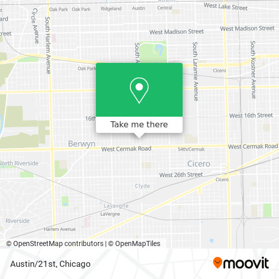 Austin/21st map