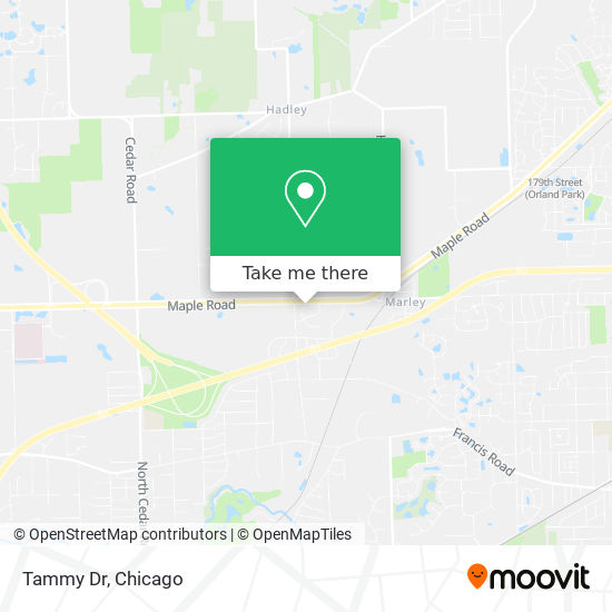 Tammy Dr map