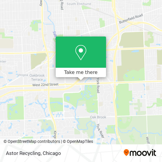 Astor Recycling map