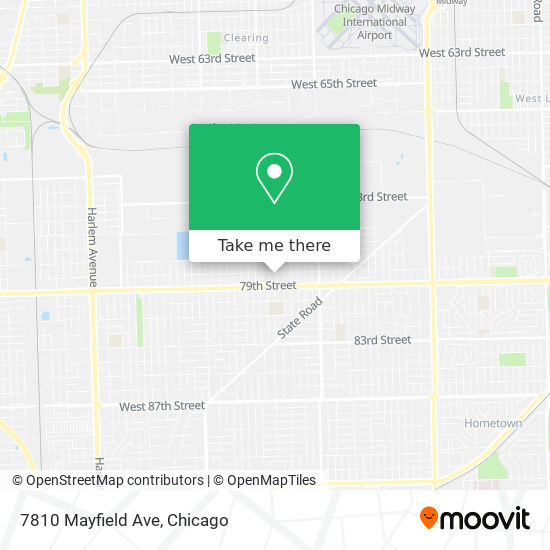 7810 Mayfield Ave map